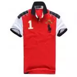 2019U ralph lauren hommes tee shirt sport big pony polo club red